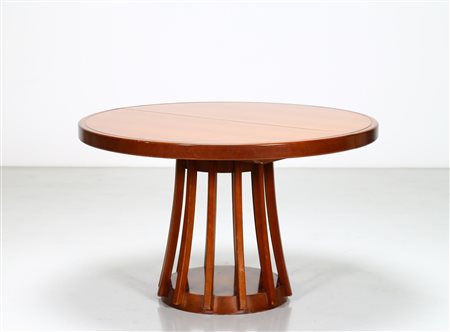 MANGIAROTTI ANGELO (n. 1921) Tavolo tondo allungabile per Sorgente del...