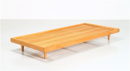 MANIFATTURA ITALIANA Day bed in acero, anni 50. -. Cm 204,00 x 23,00 x 94,00....