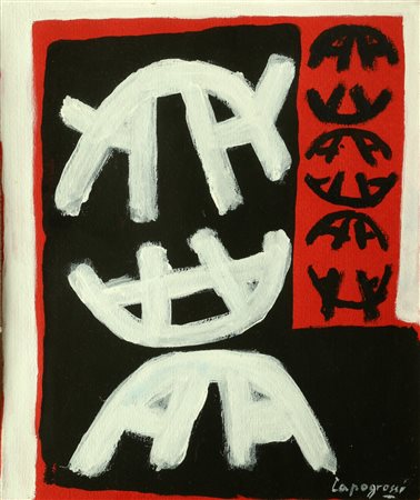 CAPOGROSSI GIUSEPPE (1900 - 1972) Superficie. 1961. Tecnica mista su...