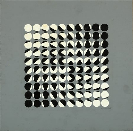 ROSSI HORACIO GARCIA (n. 1929) 41 b-B. 1959. Tempera su cartone. Cm 34,50 x...