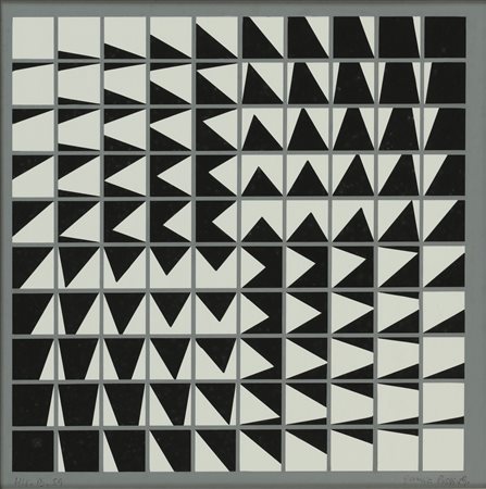 ROSSI HORACIO GARCIA (n. 1929) 44 b-5G. 1959. Tempera su carta. Cm 34,50 x...