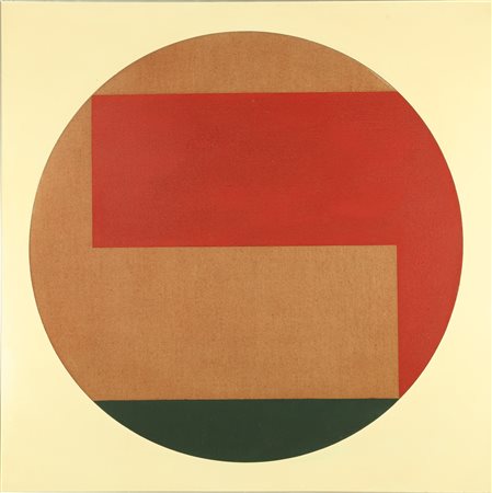 CIUSSI CARLO (1930 - 2012) LXXIII. 1973. Olio su tela . Cm 90,00 x 90,00. Al...