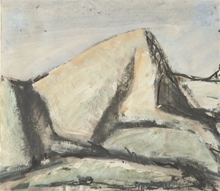 MARIO SIRONI (1885-1961) Montagne (databile alla seconda metà degli anni...