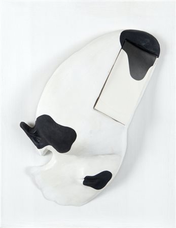 ENZO CUCCHI (1949-) Un pensiero di Italo Rota. Nella testa di Enzo...