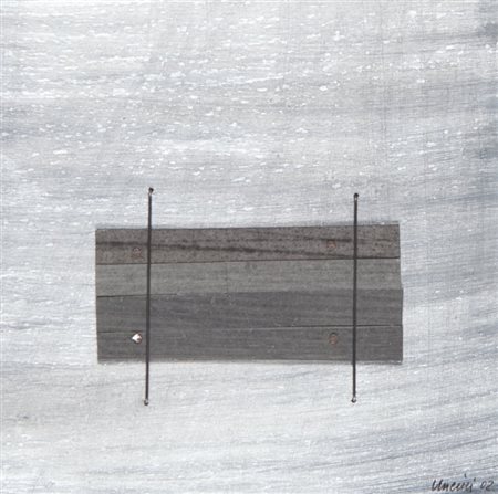 GIUSEPPE UNCINI (1929-2008) Senza titolo 2002collage di materiale vario su...