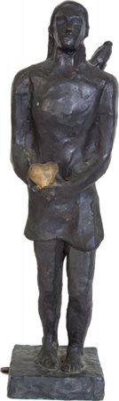 SANDRO CHIA (1946-) Angelo 1997bronzo h cm 49esemplare 48/50firmato e...