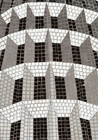 ASCANIO RENDA (1951-) Senza titolo 1993mosaico su legno cm 88x61firmato e...