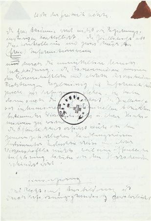 JOSEPH BEUYS (1921-1986) Senza titolo (Lista dei diritti per la libertà)...