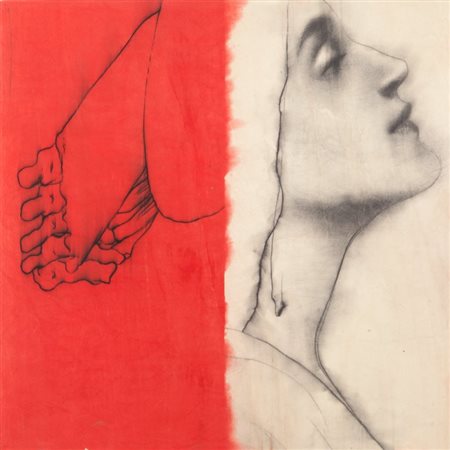 OMAR GALLIANI (1954-) Tutti i denti di Santa Apolonnia matita, tempera e...