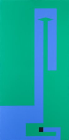 BRUNO MUNARI (1907-1998) Negativo-positivo 1994acrilico su tela cm...