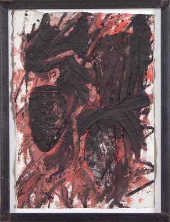 GIUSEPPE SPAGNULO (1936-2016) Senza titolo 2005tecnica mista su carta su...