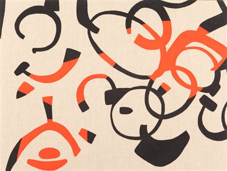 ACCARDI CARLA (1924-2014) Dove si perde 2010vinilico su tela cm 60x80firmato,...