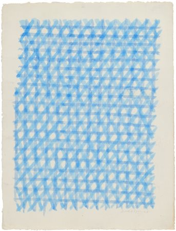 PIERO DORAZIO (1927-2005) Senza titolo 1963tempera su carta cm...