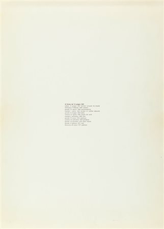 ALIGHIERO BOETTI (1940-1994) Dodici forme dal 10 giugno 1967 1971cartella di...