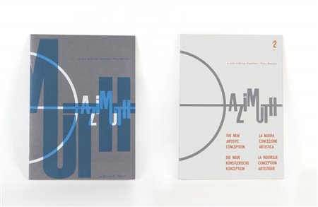 PIERO MANZONI E ENRICO CASTELLANI (-) Azimuth. La nuova concezione artistica...