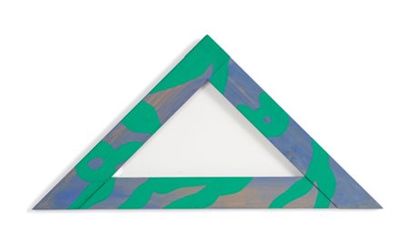 ACCARDI CARLA (1924-2014) Senza titolo 1984sicofoil su telaio in legno...