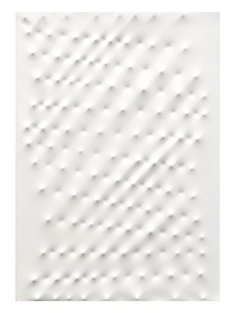 ENRICO CASTELLANI (1930-2017) Superficie bianca 1993acrilico su tela cm...