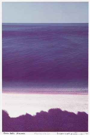 FRANCO FONTANA (1933-) Baia delle Zagare, paesaggio1970stampa vintage...