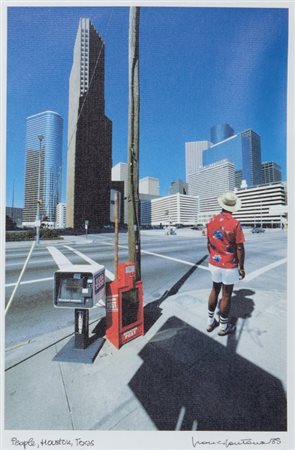 FRANCO FONTANA (1933-) People, Houston, Texas1985stampa inkjet su tela42x28...