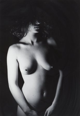 DINO PEDRIALI (1950-) Fiamma 1987stampa vintage ai sali d'argentocm...