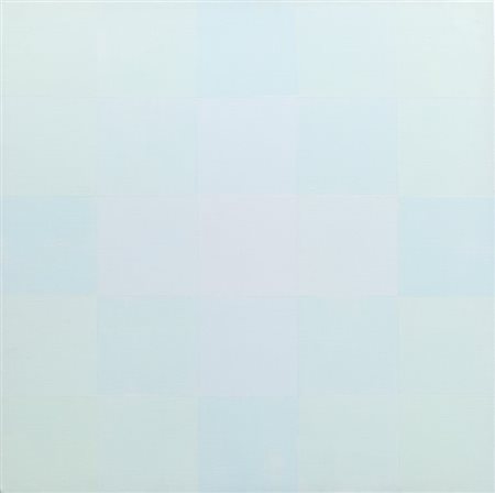 JORRIT TORNQUIST (1938-) OP.443 Cb 1972acrilico su tela cm 60x60titolato sul...