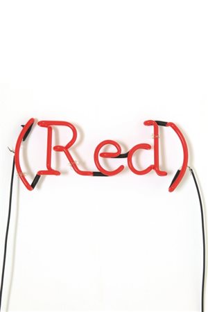 JOSEPH KOSUTH (1945-) Wittgenstein's color 1989neon, filo elettrico e...