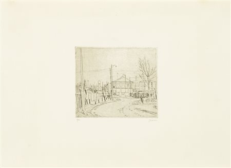 RENZO BIASION (1914-1996)Senza TitoloIncisioneLastra cm 15x17,5Foglio cm...