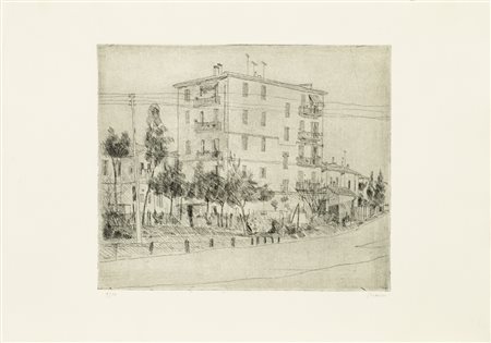 RENZO BIASION (1914-1996)Senza TitoloIncisioneLastra cm 25x29,5Foglio cm...