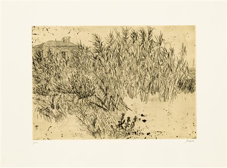 RENZO BIASION (1914-1996)Senza TitoloIncisioneLastra cm 23,5x33,5Foglio cm...