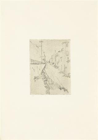 RENZO BIASION (1914-1996)Senza TitoloIncisioneLastra cm 20x14,5Foglio cm...