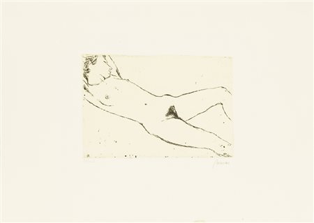 RENZO BIASION (1914-1996)Senza TitoloIncisioneLastra cm 11,5x16,5Foglio cm...