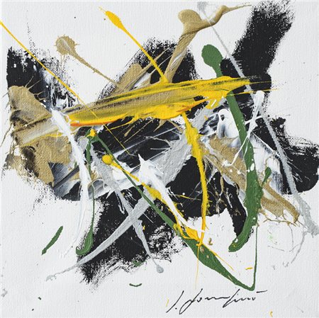 SILVIO FORMICHETTI (1969)Senza TitoloAcrilici su telacm 20x20Firma al...