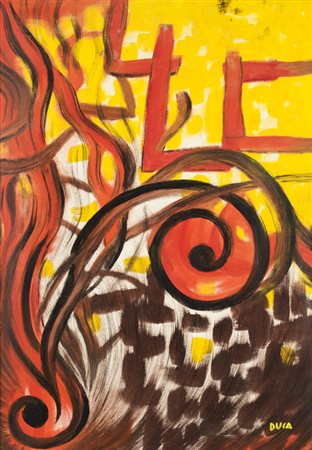 ANONIMOSenza TitoloOlio su telacm 70x50Firma indecifrata al fronte