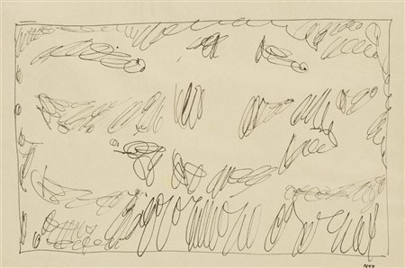 ROMANO NOTARI (1933)Senza TitoloChina su carta applicata su passeVisibile cm...