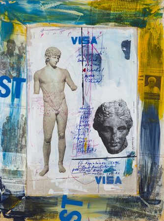 MIRKO PAGLIACCI (1959)Antinoo "Memoria del vuoto", 2007Tecnica mista su tela...