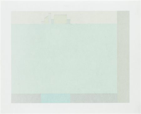 ANTONIO CALDERARA (1903-1978)Senza TitoloLitografiacm 40,5x50Sigla...