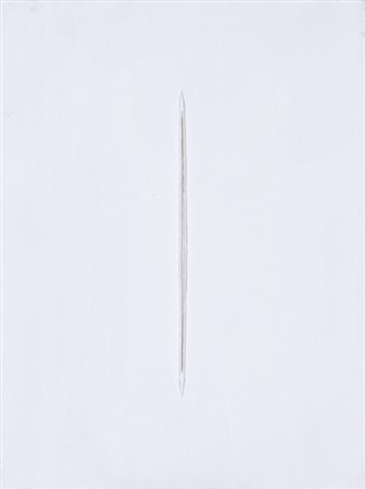 MARK WRIGHT (1962)W l'Itaglia BiancaTecnica mista su telacm 40x30x1,5Firma,...