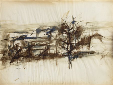 GIOVANNI CAPPELLI (1923-1994)Senza TitoloTecnica mista su cartacm...