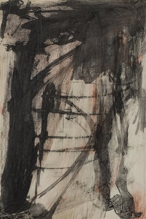 UMBERTO MILANI (1912-1969)Senza TitoloTecnica mista su cartacm...