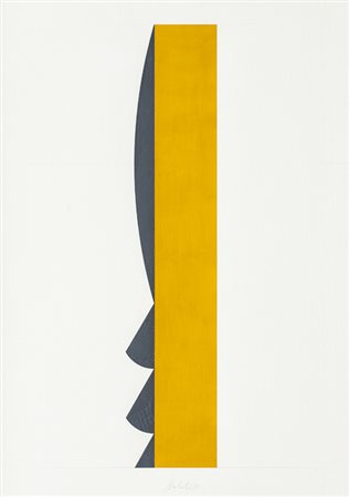 GIULIANO BARBANTI (1936)Senza Titolo, 1987Tempera su cartacm 50x35Firma e...