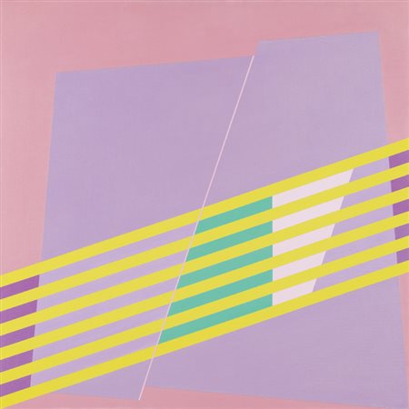 LORENZO PIEMONTI (1935-2015)Cromoplastico 128, 1989Acrilici su telacm...