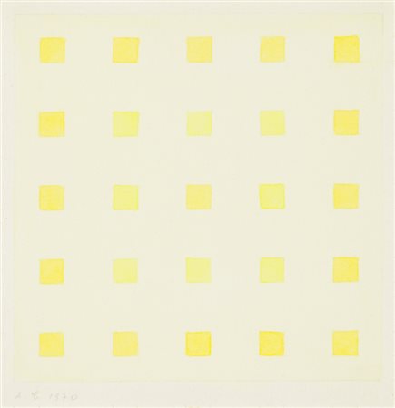 ANTONIO CALDERARA (1903-1978)Senza Titolo, 1970Acquerello su cartacm...