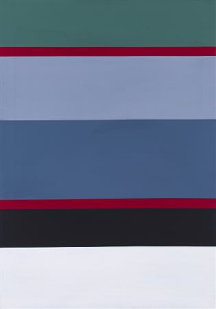 ROCCO BORELLA (1920-2994)Senza Titolo, 1965Olio su telacm 99x69Firma e...