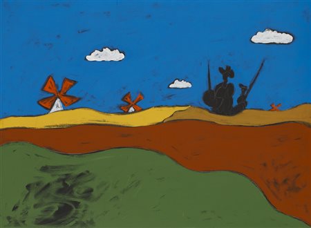 TANO FESTA (1938-1988)Senza Titolo, 1986-1987Acrilici su telacm 60x80Firma al...