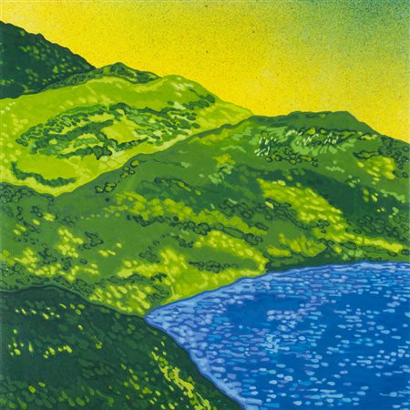 GIANGIACOMO SPADARI (1938-1997)Pesaggio, 1978Acrilici su telacm 70x70Firma,...