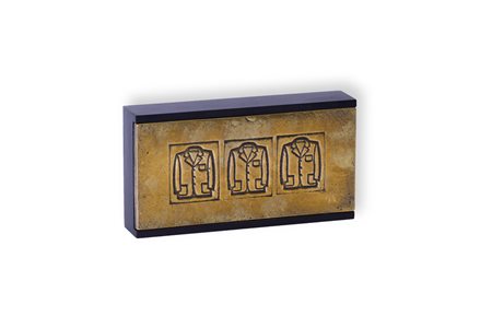 TINO STEFANONI (1937-2017)Giacche, metà anni '80Fusione in bronzo lucido su...