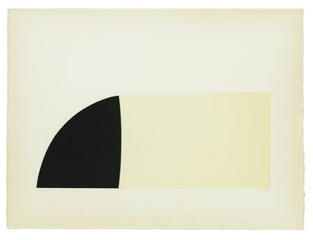 ALBERTO BURRI (1915-1995)Bianchi e neri II Tav. F, 1970Goffratura su lastra...