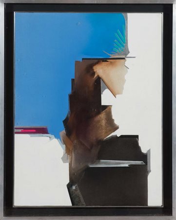 Alberto Colliva (Bologna 1943), “Senza Titolo”, 1967. Olio su tela, firmato e...