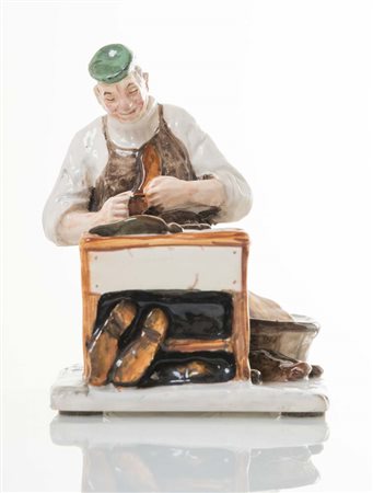 Cleto Tomba (Castel San Pietro 1898 – Bologna 1987), “Calzolaio”, Manifattura...