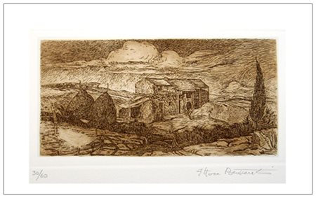 BENVENUTO BENVENUTI Livorno 1881 – Antignano 1959 La casa degli orci...